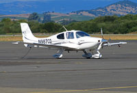 N987CD @ KAPC - 2005 Cirrus Design Corp SR22, c/n: 1310 visiting Napa, CA - by Steve Nation