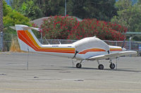 N2459P @ KCCR - Piper PA-38-112 visiting Buchanan Field on hotel ramp - by Steve Nation