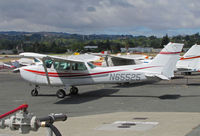 N65525 @ KCCR - Locally-based 1982 Cessa 172P - by Steve Nation
