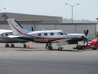 N465SK @ KAPC - 2000 Piper PA-46-500TP on Bridgeford FS ramp in from Chino, CA (KCNO) - by Steve Nation
