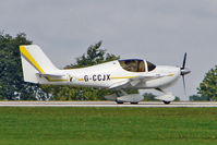G-CCJX @ EGBK - 2006 Baranski Js EUROPA XS, c/n: PFA 247-13727 at 2010 LAA National Rally - by Terry Fletcher