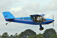 G-BWYR @ EGBK - 1996 Palmer S RANS S6-116, c/n: PFA 204A-13058 at 2010 LAA National Rally