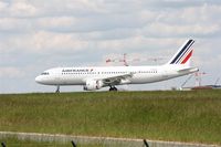 F-HEPD @ LFPG - on landing at CDG - by juju777