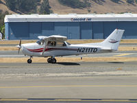 N211TD @ KCCR - Locally-based 2000 Cessna 172S taxis at Buchanan Field - by Steve Nation