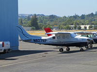 N827RP @ KCCR - Locally-based 1980 Cessna P210N at Buchanan Field - by Steve Nation
