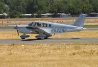 N8229F @ KCCR - Locally-based 1980 PA-28-181 taxis for take-off at Buchanan Field - by Steve Nation