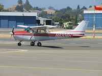 N9306H @ KCCR - Locally-based 1975 Cessna 172M taxis at Buchanan Field - by Steve Nation