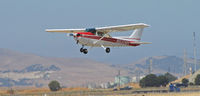 N9306H @ KCCR - Locally-based 1975 Cessna 172M airborne from RWY19L at Buchanan Field - by Steve Nation
