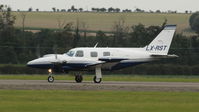 LX-RST @ EGSU - LX-RST departing IWM Duxford Battle of Britain Air Show Sep. 2010