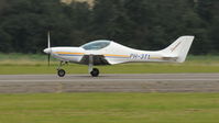 PH-3T1 @ EGSU - PH-3T1 departing IWM Duxford Battle of Britain Air Show Sep. 2010