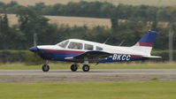 G-BKCC @ EGSU - G-BKCC departing IWM Duxford Battle of Britain Air Show Sep. 2010
