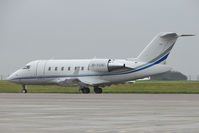 M-YUNI @ EGGW - 2008 Bombadier Canadair CL 605, c/n: 5751 at Luton - by Terry Fletcher