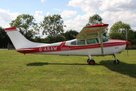 G-ARAW @ EGBR - Cessna 182C at Breighton Airfield's Summer Madness All Comers Fly-In in August 2010. - by Malcolm Clarke