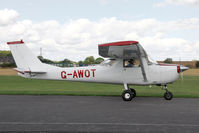 G-AWOT @ EGBR - Reims F150H at Breighton Airfield's Summer Madness All Comers Fly-In in August 2010. - by Malcolm Clarke
