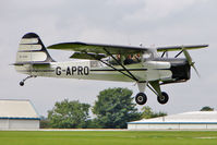 G-APRO @ EGBK - 1946 Auster Aircraft Ltd AUSTER 6A, c/n: WJ370 at 2010 LAA National Rally