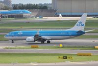 PH-BXV @ EHAM - KLM taxiing for departure - by Robert Kearney