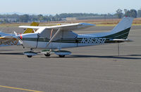 N3535Q @ KAPC - Oregon-based 1973  Cessna 172M on transient ramp at Napa, CA - by Steve Nation