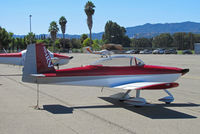 N904RV @ KCCR - 2000 RV-8 home built on hotel ramp after flight from KCIC/Chico, CA - by Steve Nation