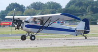 N148SP @ KDAN - 1941 Piper J3C-65 in Danville...which is a banner plane and often seen pulling over racetracks across the U.S.. - by Richard T Davis