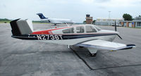 N2736T @ KDAN - 1967 Beech V35 in Danville Va... - by Richard T Davis