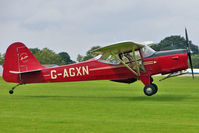 G-AGXN @ EGBK - 1946 Auster Aircraft Ltd AUSTER J1N, c/n: 1963 at 2010 LAA National Rally