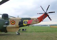 RS03 @ EDBM - Westland Sea King Mk48 of the Belgian air force at the 2010 Air Magdeburg - by Ingo Warnecke