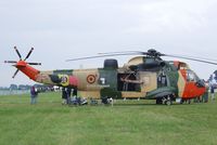 RS03 @ EDBM - Westland Sea King Mk48 of the Belgian air force at the 2010 Air Magdeburg - by Ingo Warnecke