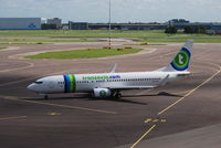 PH-HSA @ EHAM - TRANSAVIA - by Noel Kearney