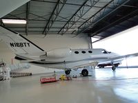 N168TY @ CCB - Parked in the hanger - by Helicopterfriend