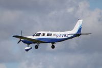 G-BVWZ @ EGSH - Landing at Norwich. - by Graham Reeve