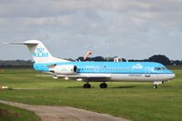 PH-KZM @ EGSH - About to depart from Norwich. - by Graham Reeve