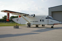 N264AC @ KMKE - Seen still is the USAF colors is this Shorts C-23 Sherpa owned by Air Cargo Carrier's.  SN: SH3103, ex USAF 84-0458. Thanks to DG and operations personnel for the photo opportunity. - by Joe Walker
