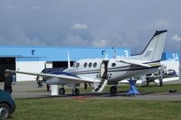 N6148Z @ EDBM - Beechcraft King Air C90GTI at the 2010 Air Magdeburg - by Ingo Warnecke