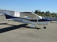 N950AC @ POC - Parked at Brackett - by Helicopterfriend
