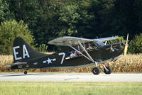 N5138B @ I19 - 1956 Stinson OY-2 - by Allen M. Schultheiss