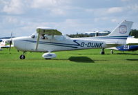 G-DUNK @ EGLM - Reims Cessna F172M EX N90SA visiting White Waltham from Dunkeswell. - by moxy