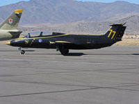 N29AD @ KRTS - Race #77 1968 Aerovodochody L-29 DELFIN in Jet Class @ Reno Air Races on ramp - by Steve Nation