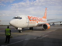G-EZKD @ EHAM - Arrival at the gate - by Henk Geerlings