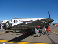 N51Z @ KRTS - P-51A #25 Polar Bear in Unlimited Class @ Reno Air Races - by Steve Nation