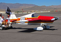 N99UX @ KRTS - Race #66 1996 Harrop William Gary CASSUTT III M in Formula I Race @ 2009 Reno Air Races - being towed to hangar - by Steve Nation