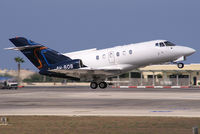9H-BOB @ MLA - Orion Malta Ltd. Raytheon Hawker (BAe 125) - by Thomas Ramgraber-VAP