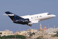 9H-BOB @ MLA - Orion Malta Ltd. Raytheon Hawker (BAe 125) - by Thomas Ramgraber-VAP