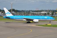 PH-BQM @ EHAM - KLM heavy taxiing around for take off - by Robert Kearney