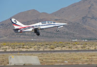 N139BJ @ KRTS - Race #5 1977 Aero L-39 ALBATROS American Spirit for Jet Class race @ 2009 Reno Air Races (lifting off of runway) - by Steve Nation
