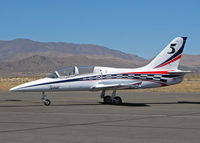 N139BJ @ KRTS - Race #5 1977 Aero L-39 ALBATROS American Spirit for Jet Class race @ 2009 Reno Air Races (on jet ramp between heats) - by Steve Nation