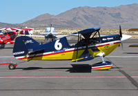 N230MP @ KRTS - Race #6  Penketh Mike PITTS S1 Miss Dianne for Biplane Class race @ 2009 Reno Air Races - being towed back to hangar - by Steve Nation