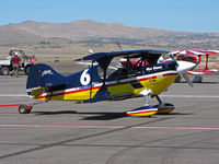 N230MP @ KRTS - Race #6  Penketh Mike PITTS S1 Miss Dianne for Biplane Class race @ 2009 Reno Air Races - being towed back to hangar - by Steve Nation