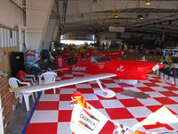 N616DH @ KRTS - Race #11 Hoover David ARNOLD AR-6 Endeavor for Formula I Class race @ 2009 Reno Air Races - in hangar - by Steve Nation