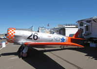 N726KM @ KRTS - Race #26 AT-6G ex-South African AF Happy Hourin T-6 Class race @ 2009 Reno Air Races - by Steve Nation