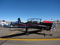 N822RS @ KRTS - Short Brothers Plc S312 TUCANO T MK1 RAF cs #200 @ 2009 Reno Air Races - taking off - by Steve Nation
